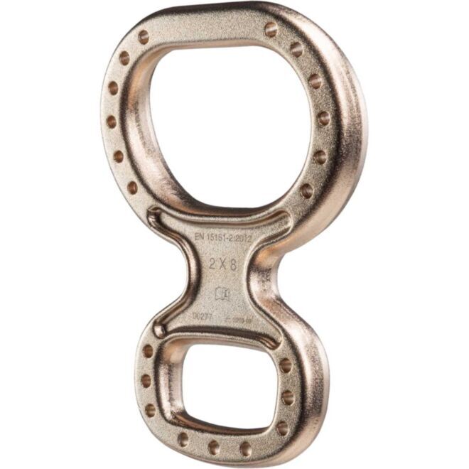 Grivel 2x8 descender climbing