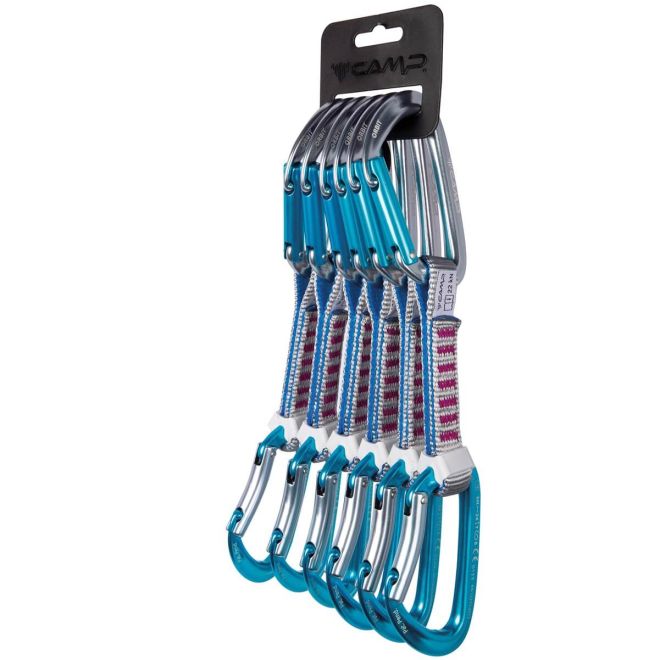 CAMP Set 6 Orbit Express KS pack 6 climbing quickdraws