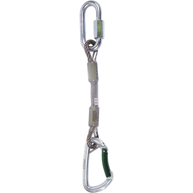 CAMP Gym Safe Cable Express Stainless dégaines d'escalade