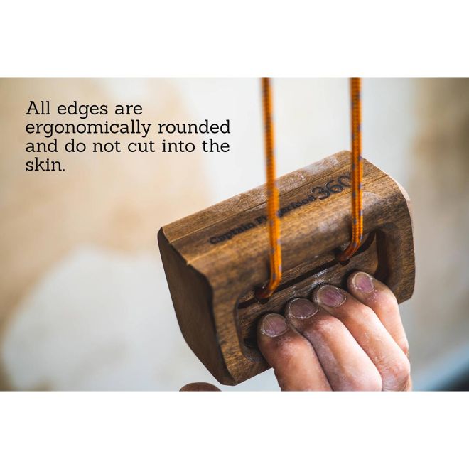 Captain Fingerfood Hangboard 360° φορητή εκπαίδευση αναρρίχησης