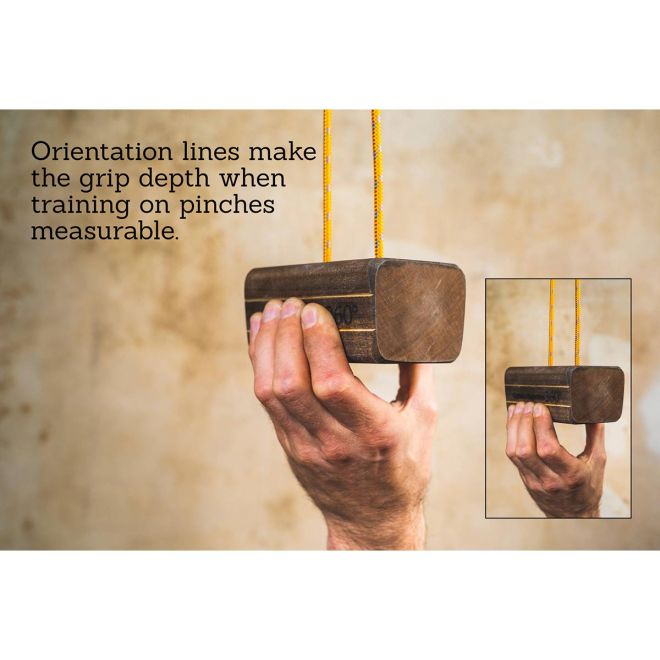 Captain Fingerfood Hangboard 360° φορητή εκπαίδευση αναρρίχησης