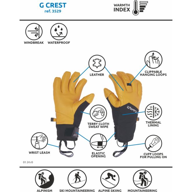 CAMP G Crest γάντια αναρρίχησης