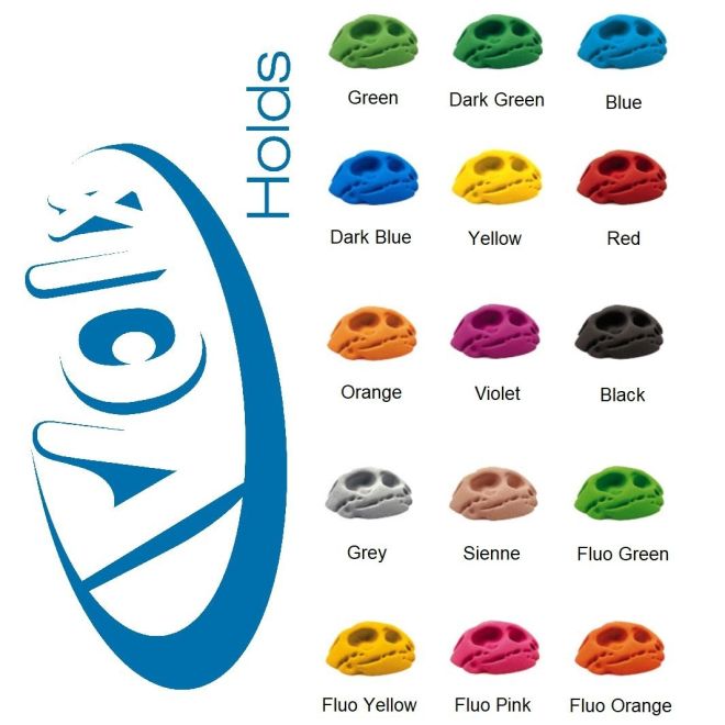 Volx Holds V-PURE 2.0 Groove 5 prese arrampicata