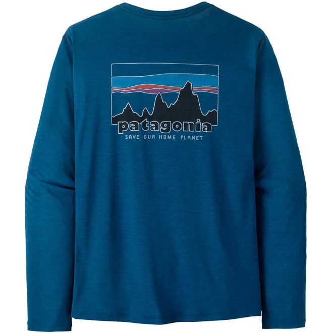 Patagonia M's L/S Cap Cool Daily Shirt - '73 Skyline maglia a maniche lunghe uomo