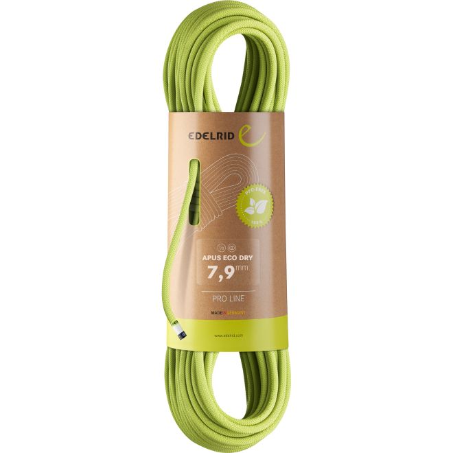 EDELRID Angy Serbatoio – Canotta Donna In Cotone Biologico, Spalline Incrociate, Stampa Corda Oro Giallo, Taglie XS-XL