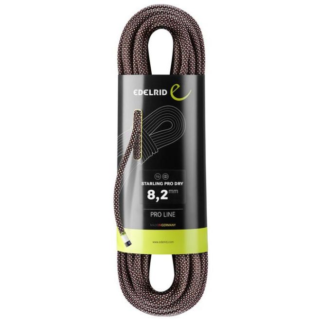 Edelrid Starling Pro Dry 8.2 mm μισό σχοινί αναρρίχησης