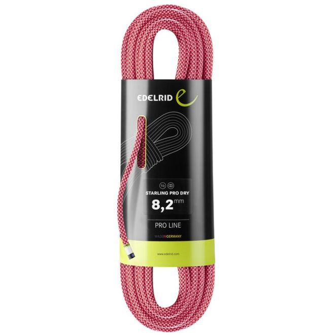 Edelrid Starling Pro Dry 8.2 mm μισό σχοινί αναρρίχησης