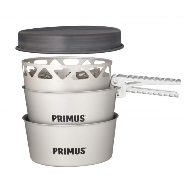 Primus Essential Stove Set camping stove with pot set
