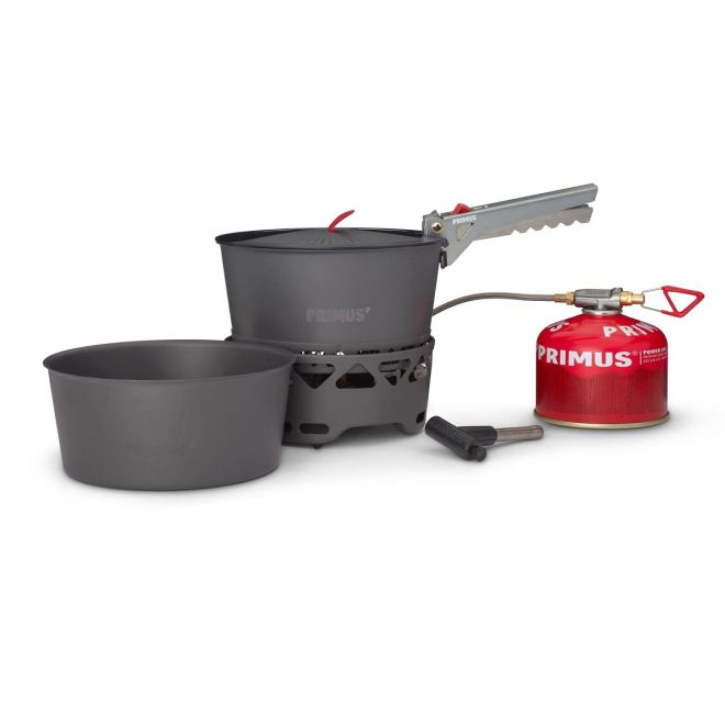 Primus PrimeTech Stove Set camping stove with pot set