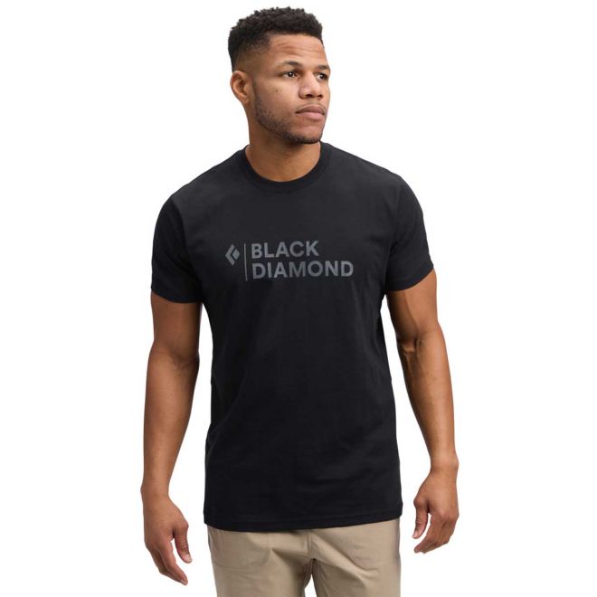 Black Diamond Mini Stacked men's t-shirt