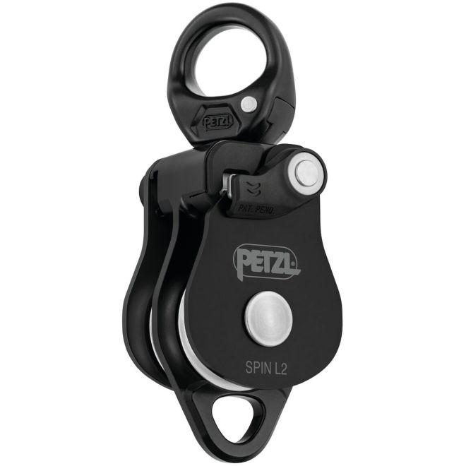 Petzl Spin L2 διπλή τροχαλία για εργασίες σε ύψος