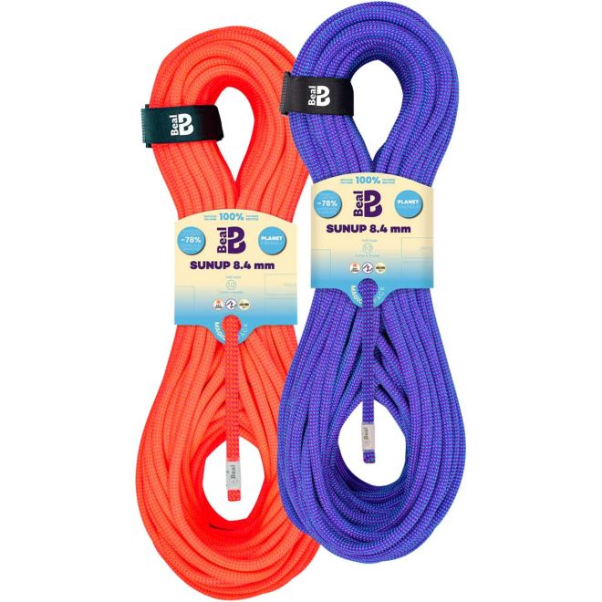 Beal Sunup 8.4mm half rope climbing