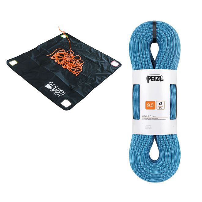 Oliunìd Kit Arial 9.5 mm + Golden Rock Rope Tarp