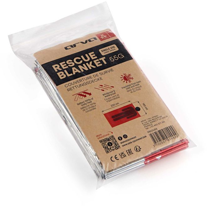 ARVA Emergency Blanket UL 55g ελαφριά κουβέρτα έκτακτης ανάγκης