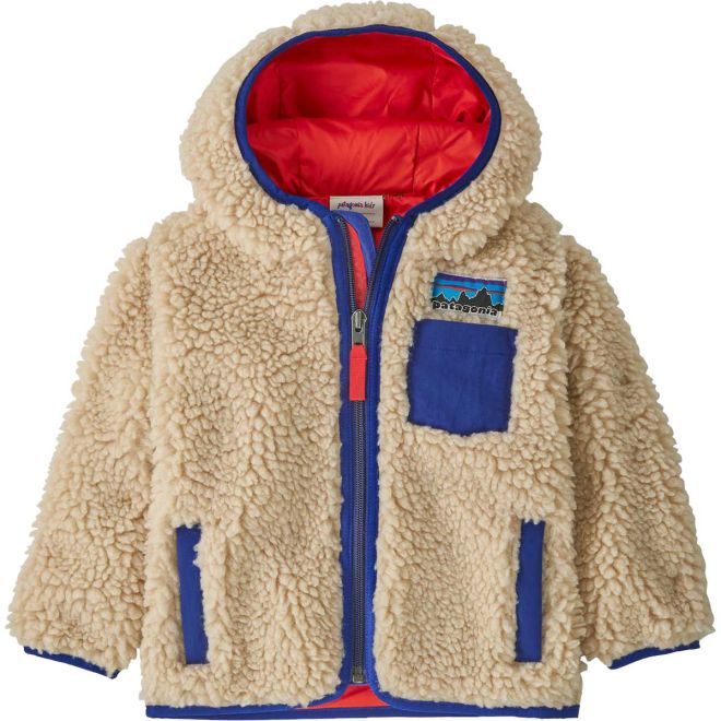 Patagonia Baby Retro-X Hoody baby fleece with hood
