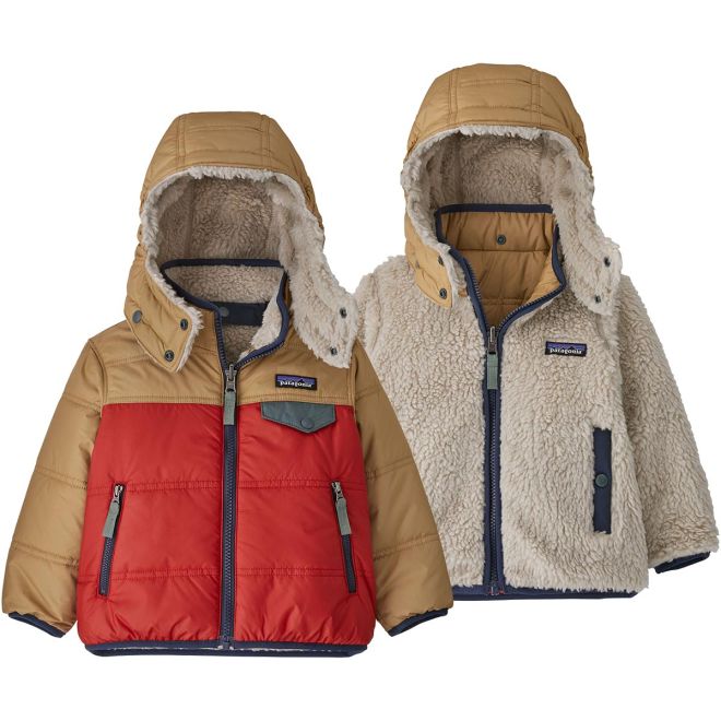 Patagonia Baby Reversible Tribbles Hoody παιδικό μπουφάν