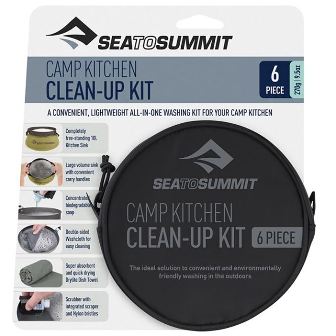 Sea to Summit Camp Kitchen Clean-Up Kit camping kitchen cleaning