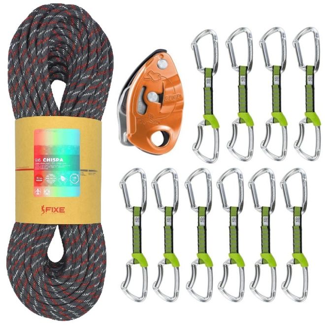 Oliunìd Kit Angebot Fixed Chispa Lime NY GriGri