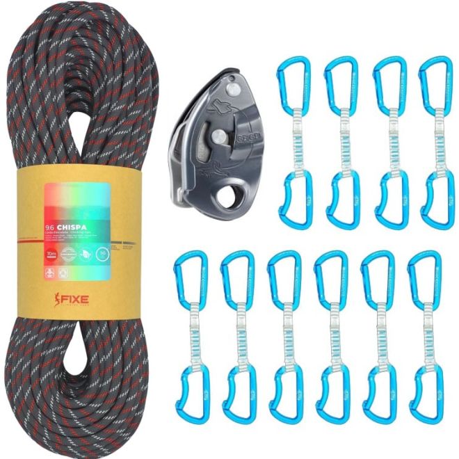 Oliunìd Kit Angebot Fixed Chispa Express Trapper GriGri