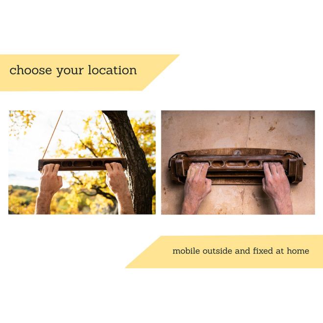 Captain Fingerfood Wall Mount τοίχου στήριγμα για Hangboard 180°