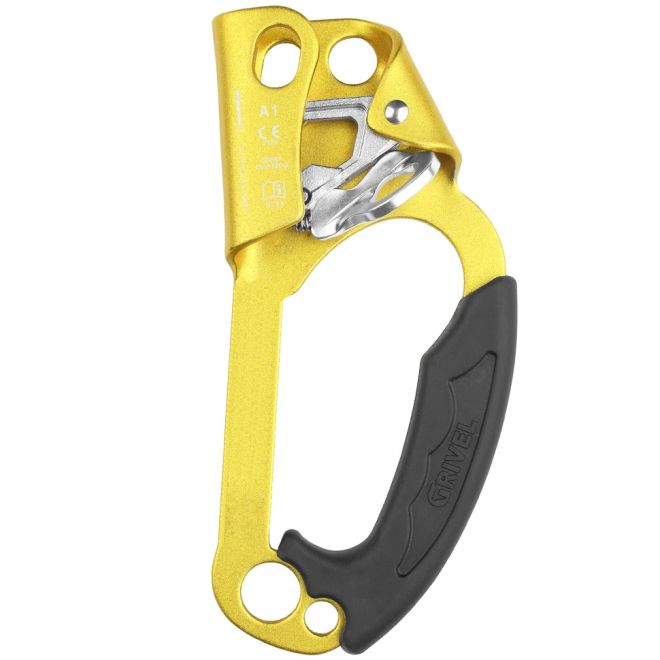 Grivel A1 maniglia bloccante lavoro speleologia