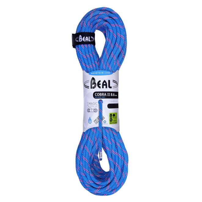 Beal Cobra II Unicore 8.6 mm Golden Dry μισό σχοινί αναρρίχησης