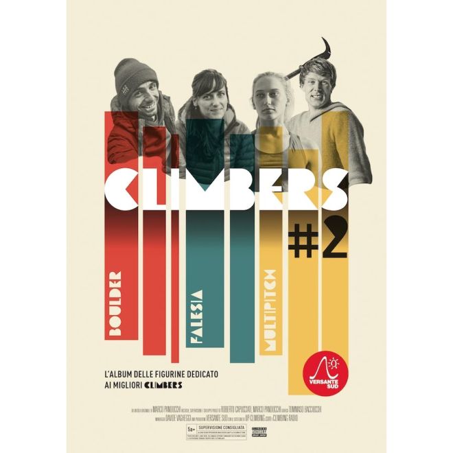 Versante Sud Climbers #02 Album άλμπουμ αυτοκόλλητων αναρρίχησης