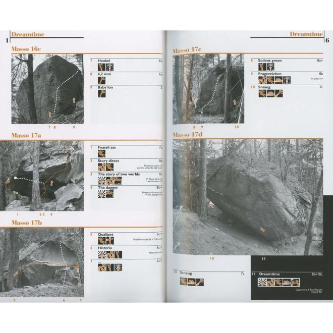 Ticino Boulder Cresciano Boulder 2023 οδηγός αναρρίχησης bouldering