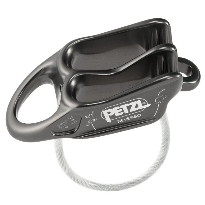 Petzl Reverso mehrwertiges Abseilgerät Klettern