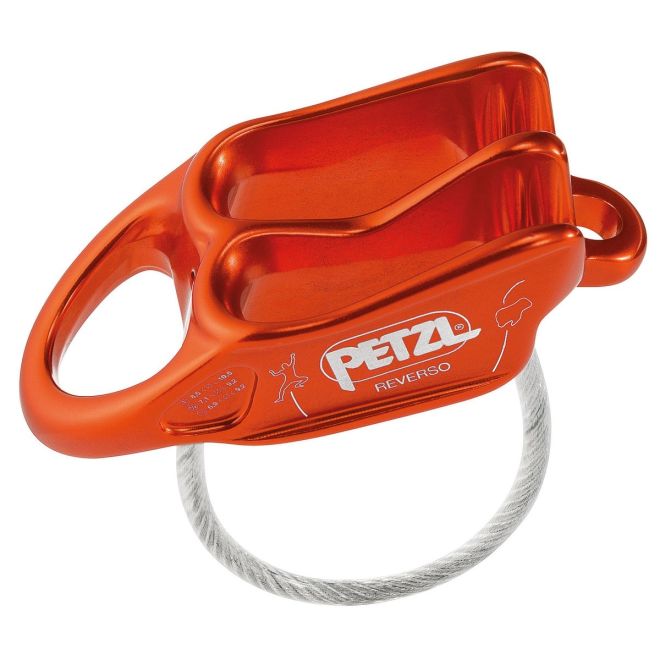 Petzl Reverso mehrwertiges Abseilgerät Klettern
