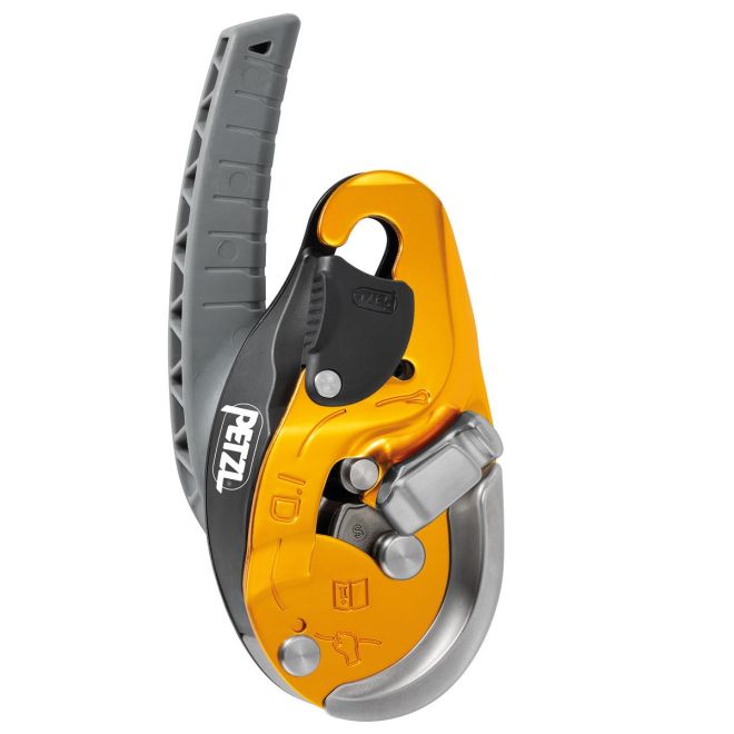 Petzl I'D Evac αυτόματο φρένο κατεβάσματος με λειτουργία πανικού για εκκενώσεις από άγκυρες
