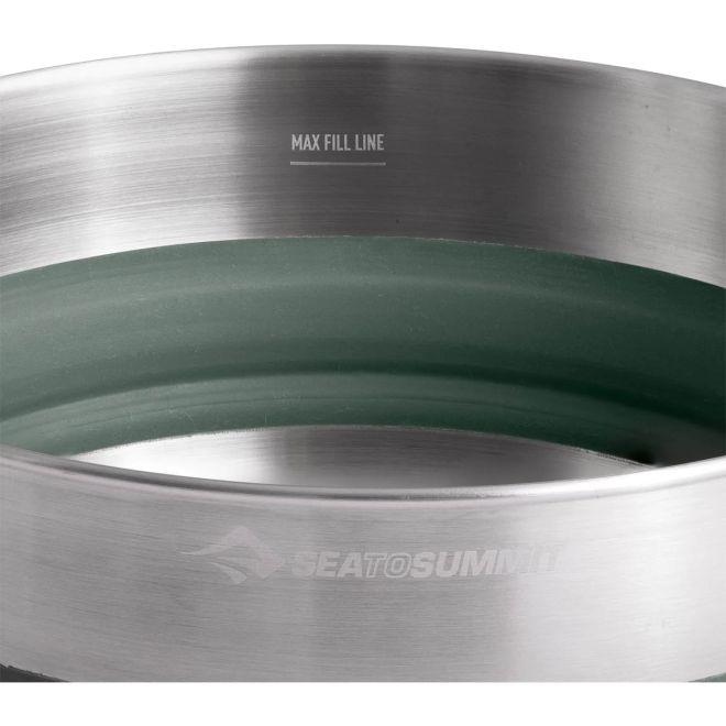 Sea To Summit Detour Stainless Steel Collapsible Pot camping pot
