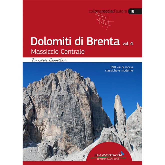 Idea Montagna Dolomiti di Brenta 4 Κεντρικό Μαζικό οδηγός αναρρίχησης