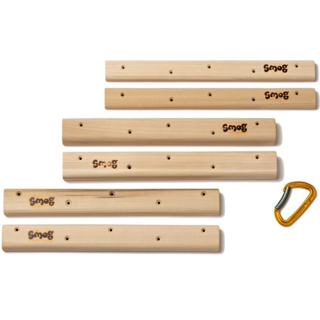 Smog 6-pack Pan Gullich holds