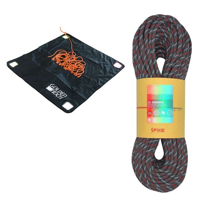 Oliunìd Kit Chispa 9.6 mm + Golden Rock Rope Tarp