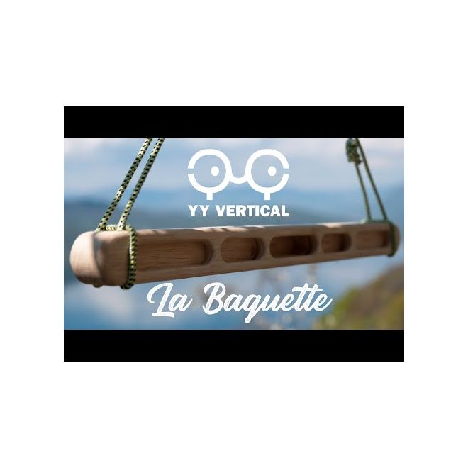 YY Vertical La Baguette portable hangboard