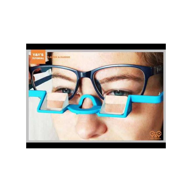 YY Vertical Belay Glasses Plasfun First occhiali prismatici da sicura arrampicata