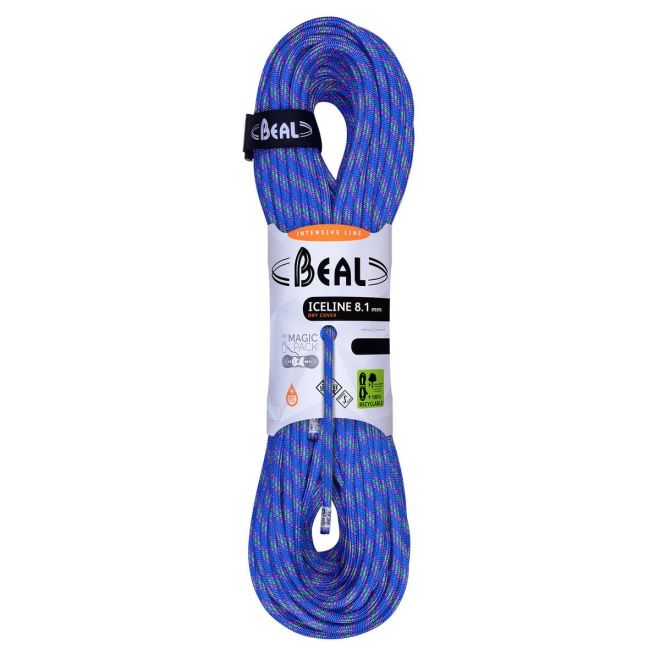Beal Ice Line 8.1 mm Unicore Dry Cover μισό σχοινί αναρρίχησης