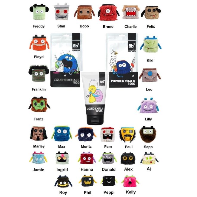 8b+ 8BPLUS sacchetto portamagnesite e magnesite