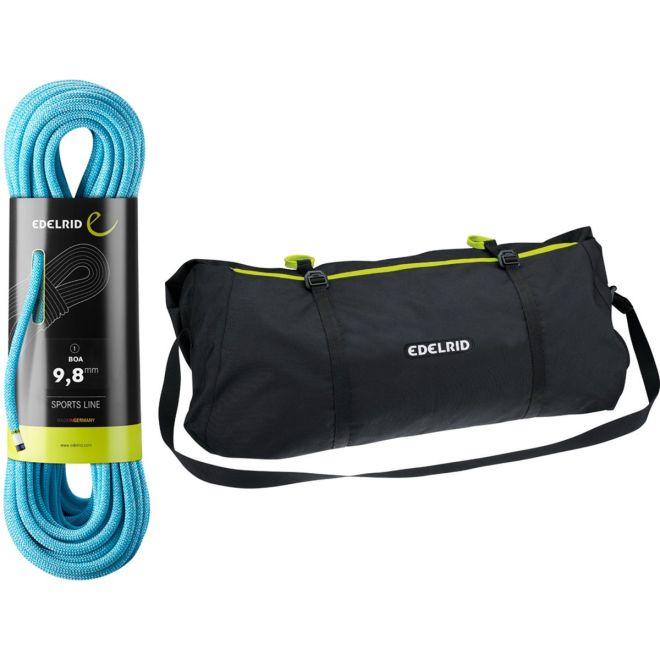 Edelrid Boa 9.8 mm + Liner Rope Bag  Kletterseil