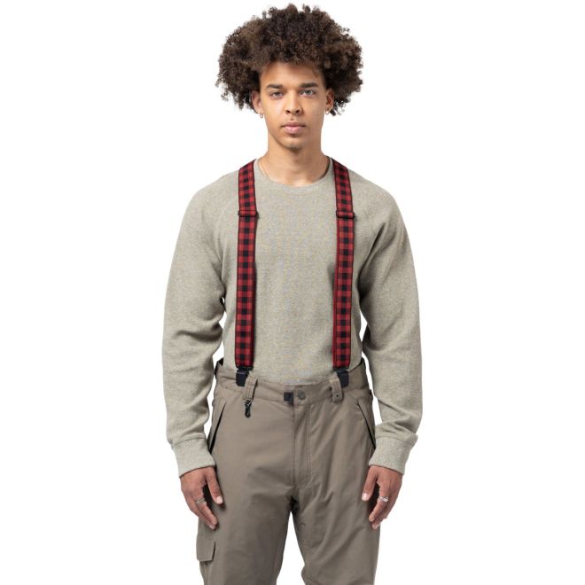 Arcade Jessup Plaid suspenders