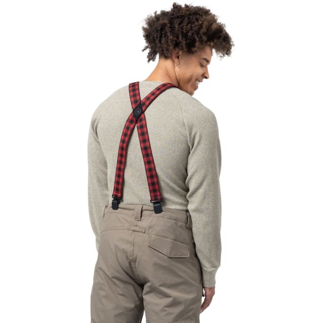 Arcade Jessup Plaid suspenders