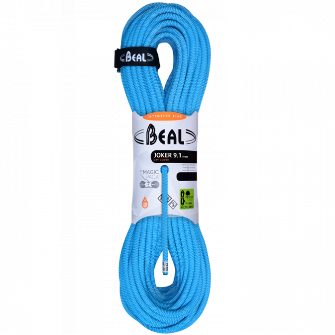 Beal Joker 9.1 mm Unicore Dry Cover σχοινί αναρρίχησης