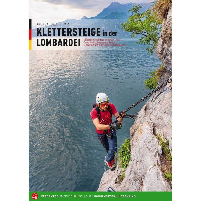 Versante Sud Klettersteige στην οδηγία via ferrata της Λομβαρδίας