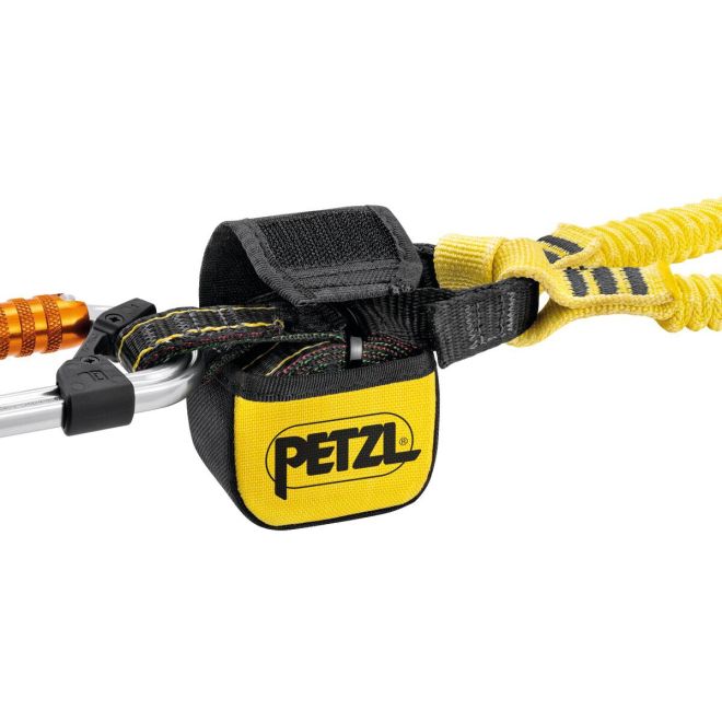 Petzl Absorbica-Y 80 MGO Ευρωπαϊκή Έκδοση διπλό κορδόνι με ενσωματωμένο απορροφητή ενέργειας
