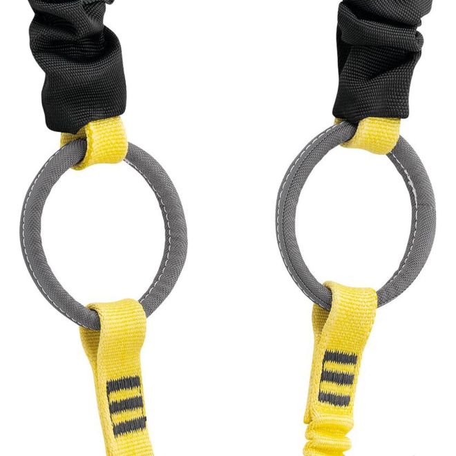 Petzl Absorbica-Y Tie-Back διπλό κορδόνι με ενσωματωμένο απορροφητή ενέργειας