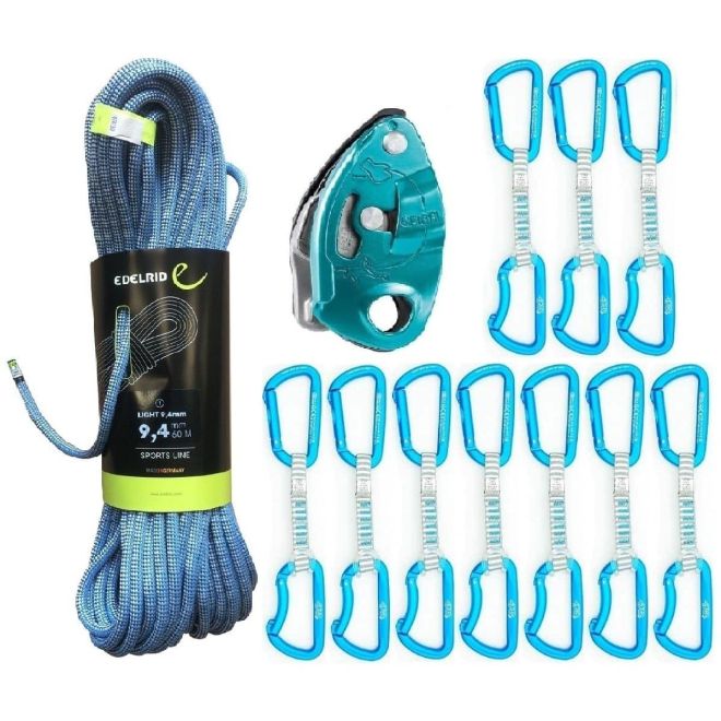 Oliunìd Deal Kit Light 9.4 Express Trapper GriGri