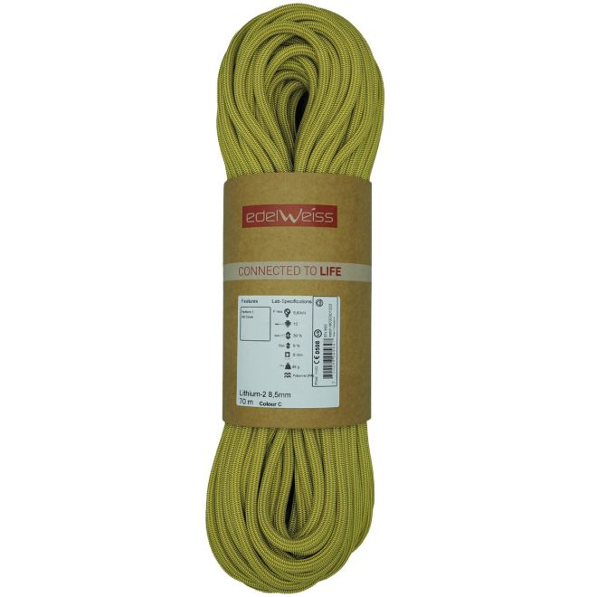 Edelweiss Lithium 8.5 mm Perform 3 μισό σχοινί αναρρίχησης ορειβασίας