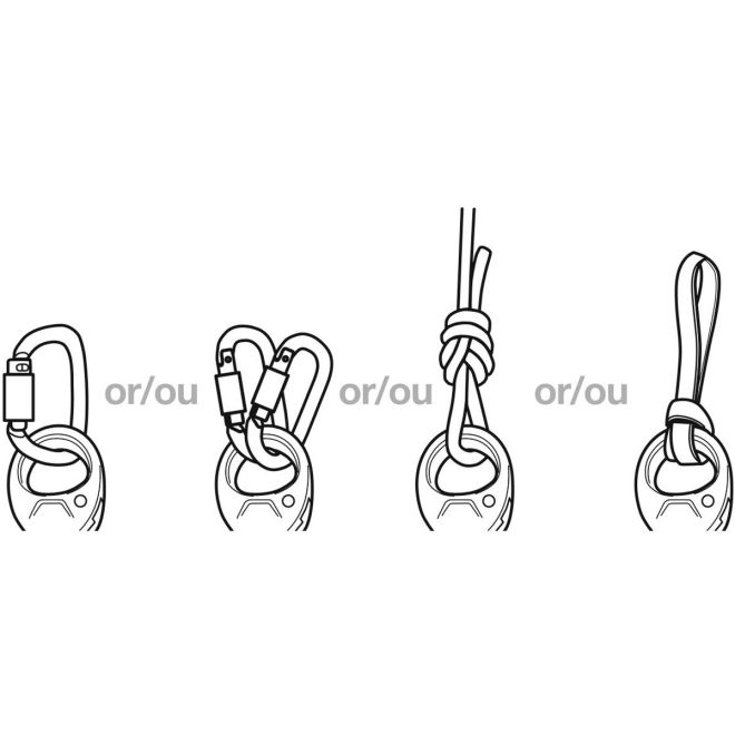 Petzl Spin L1 απλή τροχαλία για εργασίες σε ύψος