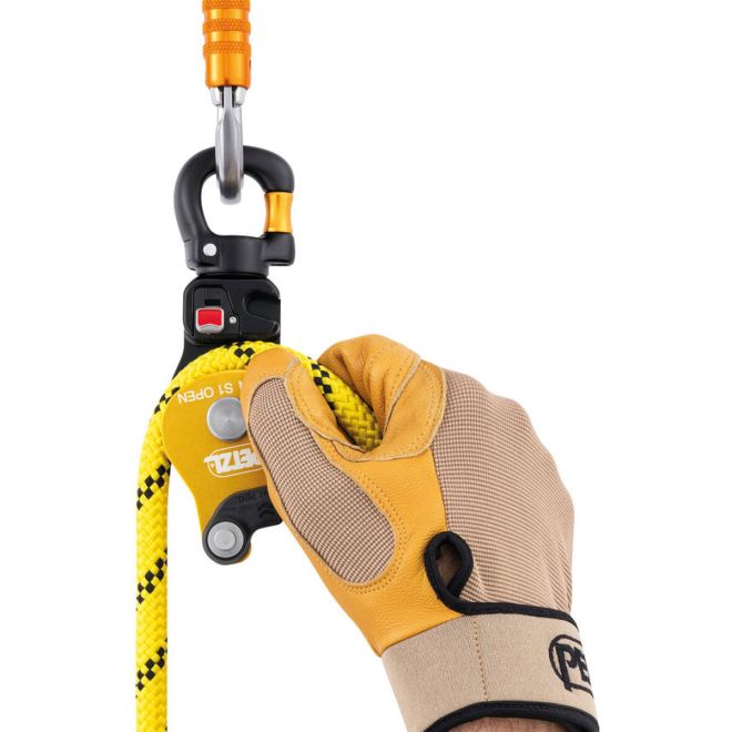 Petzl Spin S1 Open απλή τροχαλία για εργασίες σε ύψος